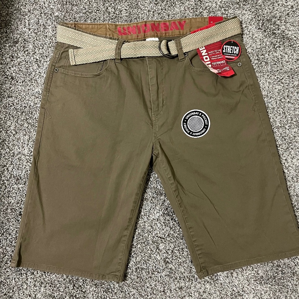 Union Bay Denim Men's Shorts; Size 36; New with tags